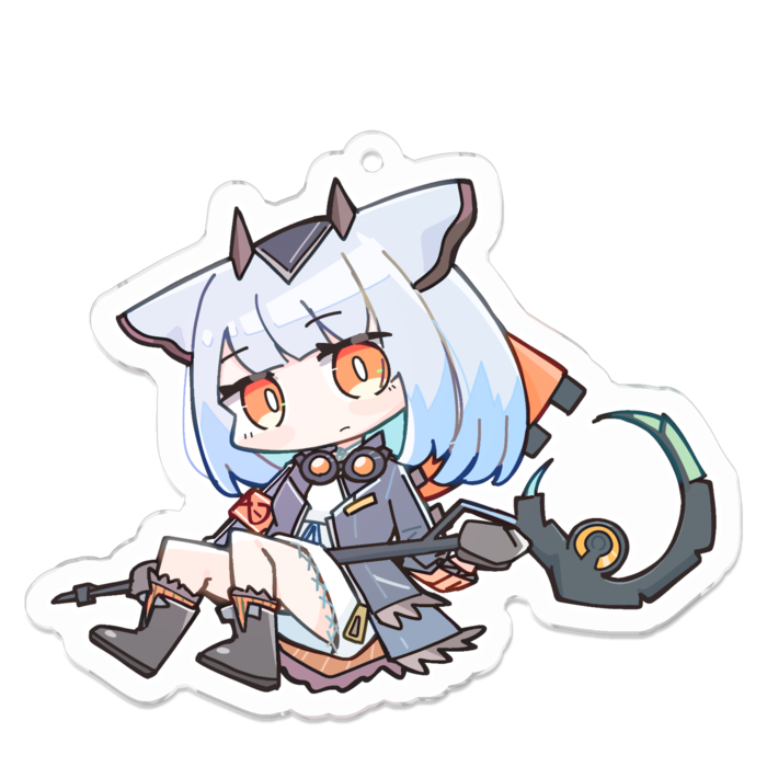 アクリルキーホルダー - 70 x 70 (mm)