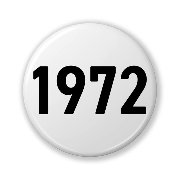 【1972】缶バッジ- 32mm