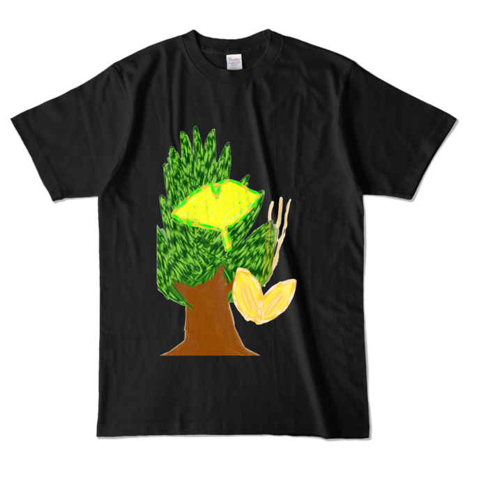 カラーTシャツ - L - ブラック (濃色)