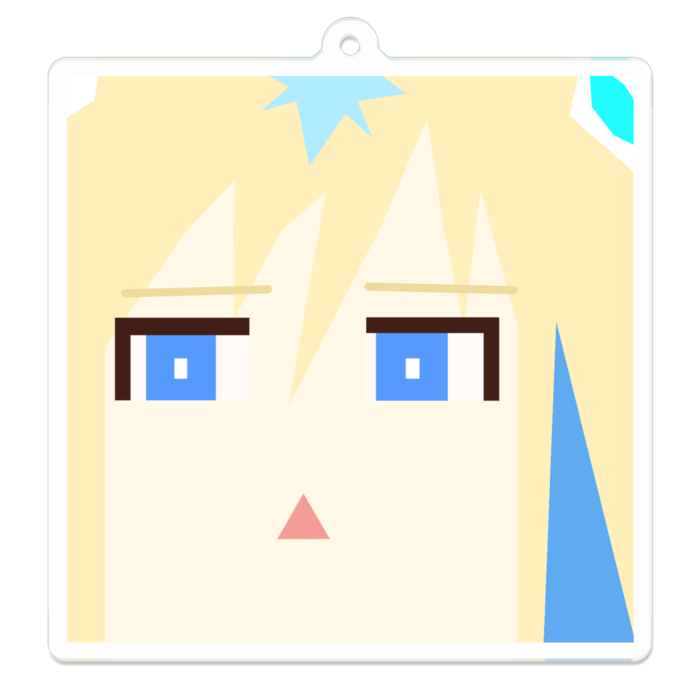 アクリルキーホルダー - 70 x 70 (mm)