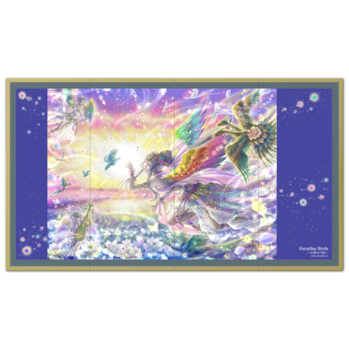Paradise Birds 天界の六鳥 屏風 アトリエ ホシキラ Booth