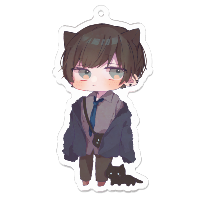 アクリルキーホルダー - 70 x 70 (mm)