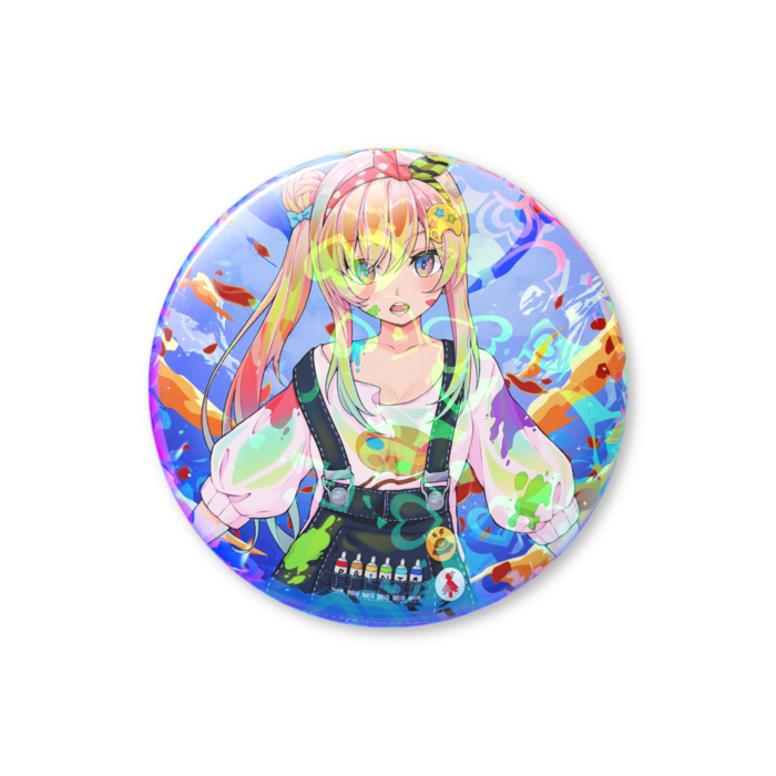 ホログラム缶バッジ - 56mm