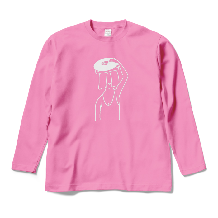 ロングスリーブTシャツ - M - ピンク