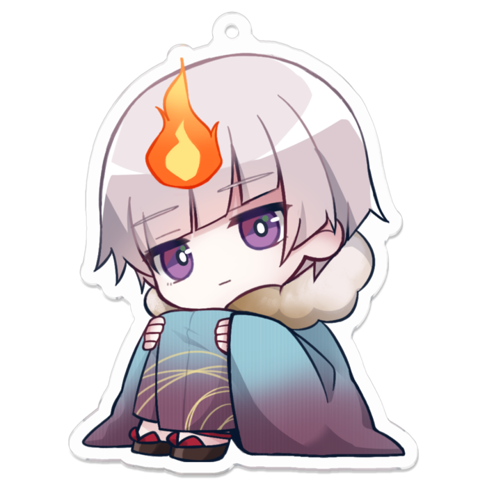 アクリルキーホルダー(コーティング) - 70 x 70 (mm)