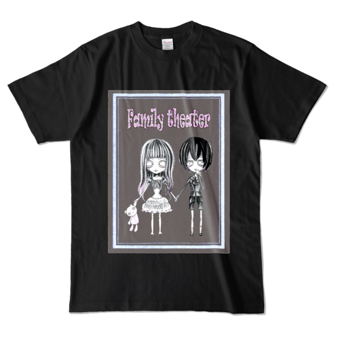 カラーTシャツ - L - ブラック (濃色)