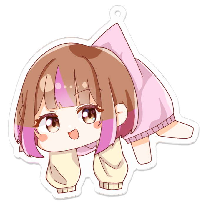 アクリルキーホルダー - 70 x 70 (mm)