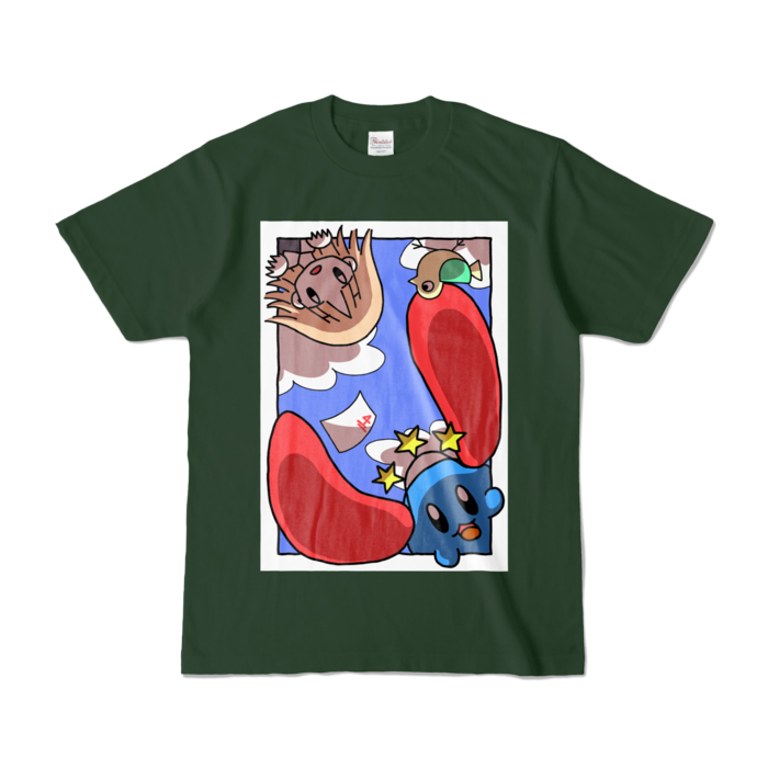 カラーTシャツ - S - フォレスト (濃色)