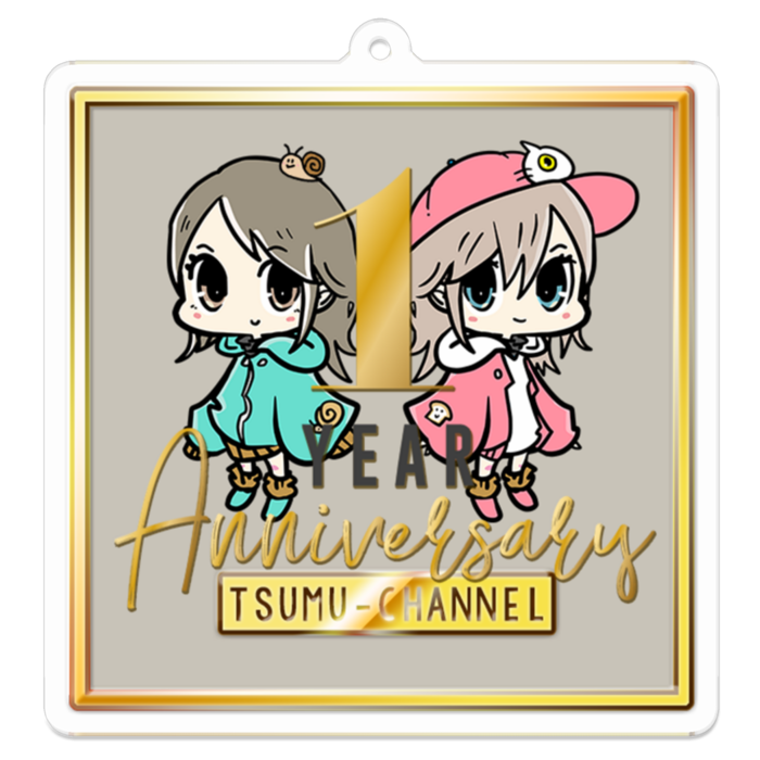 アクリルキーホルダー - 70 x 70 (mm)