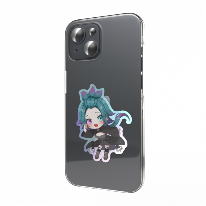 オーロラスマホステッカー - 縦