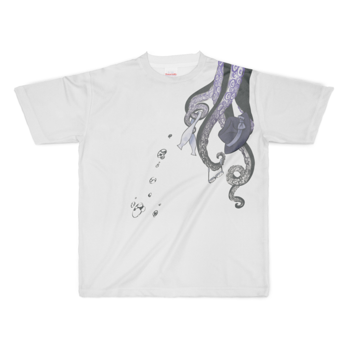 蛸Tシャツ - XL -