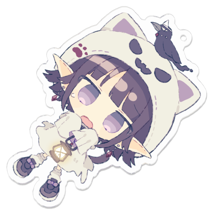 アクリルキーホルダー - 70 x 70 (mm)