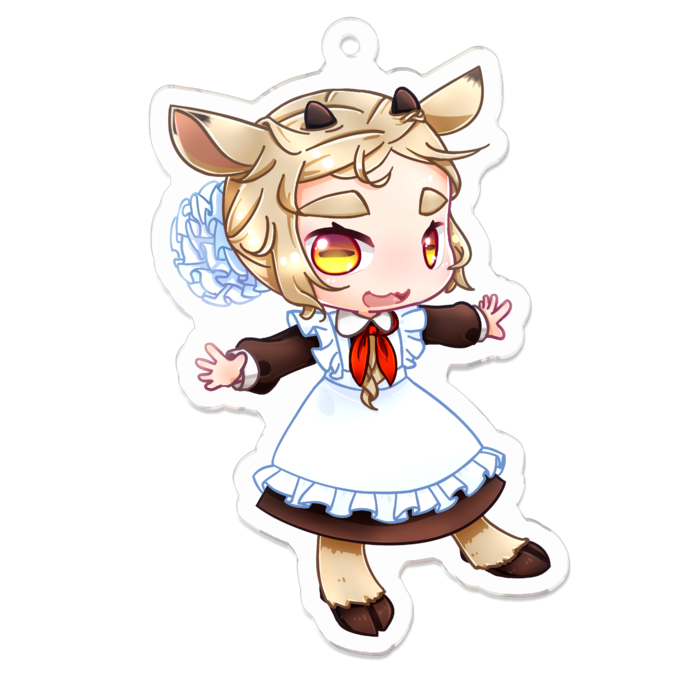 アクリルキーホルダー - 70 x 70 (mm)