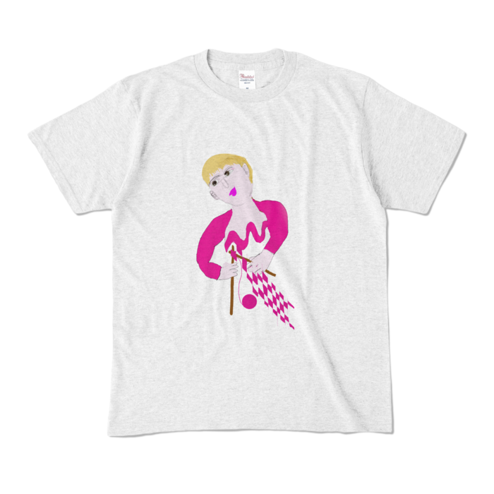 カラーTシャツ - M - アッシュ (淡色)