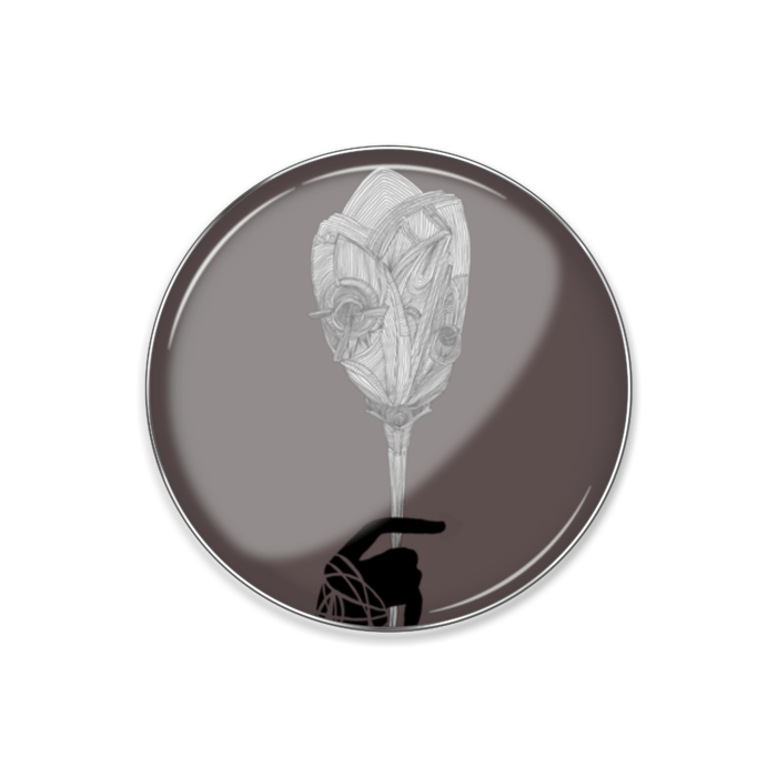 ピンバッジ - 丸形25mm