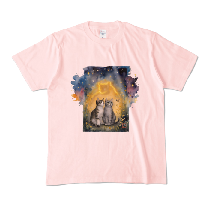 カラーTシャツ - M - ライトピンク (淡色)