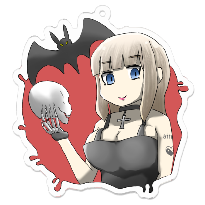 アクリルキーホルダー - 70 x 70 (mm)