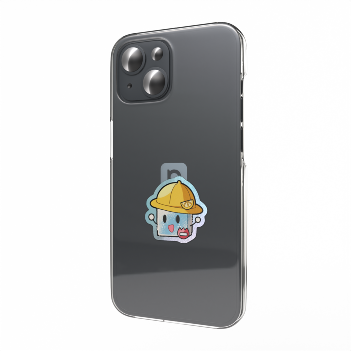 オーロラスマホステッカー - W55 × H91mm 以内