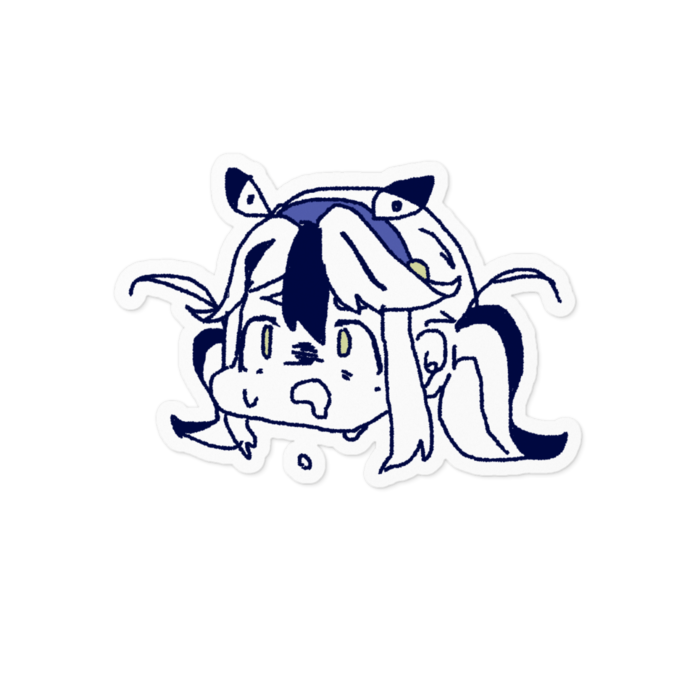 ステッカー - 100 x 100 (mm)
