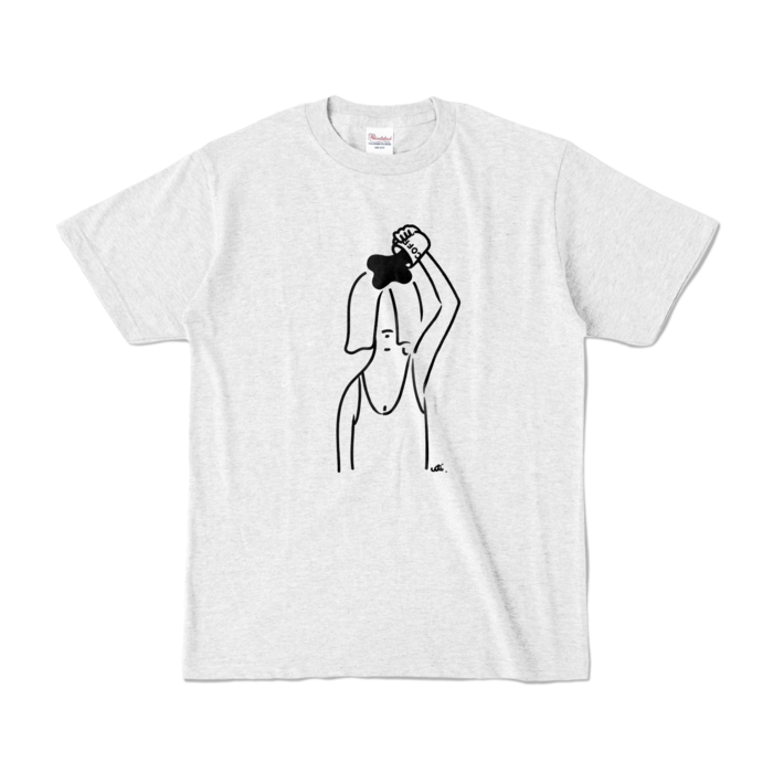 カラーTシャツ - S - アッシュ (淡色)