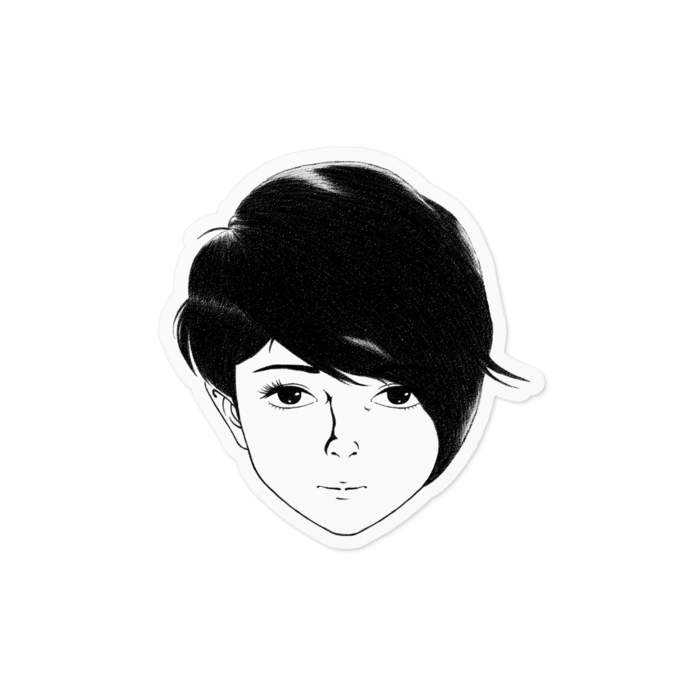 ステッカー - 100 x 100 (mm)