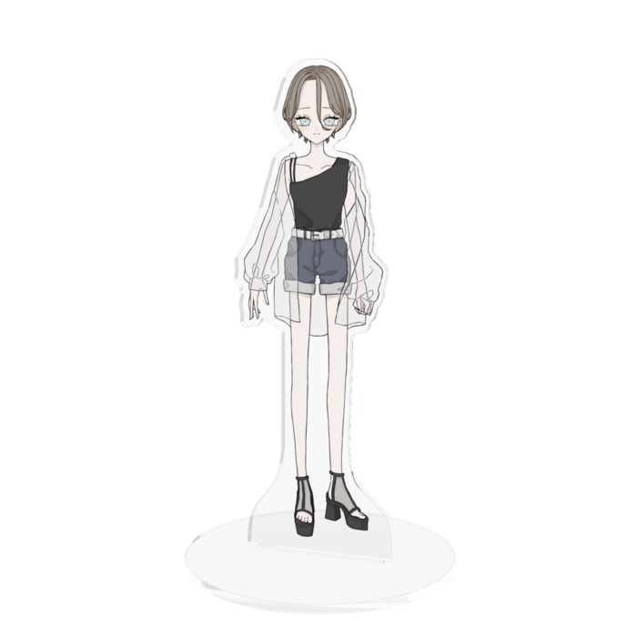 アクリルフィギュア - 160x160mm