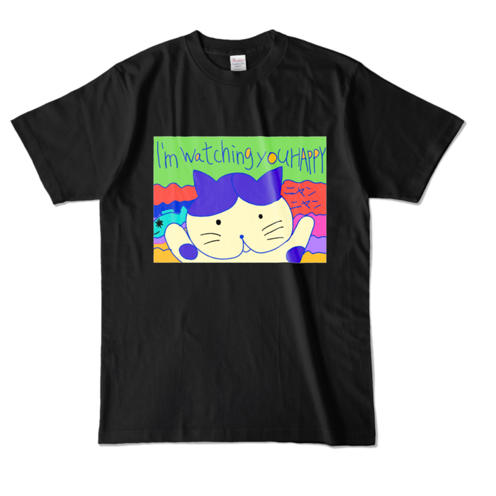 カラーTシャツ - L - ブラック (濃色)