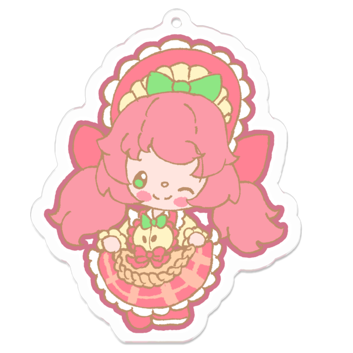 アクリルキーホルダー - 70 x 70 (mm)