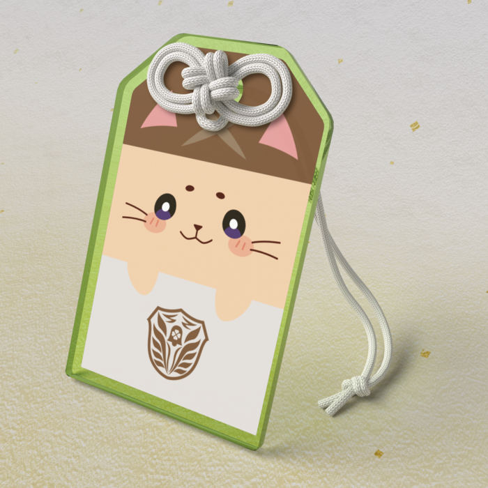 アクリルお守り - 50 × 80mmA