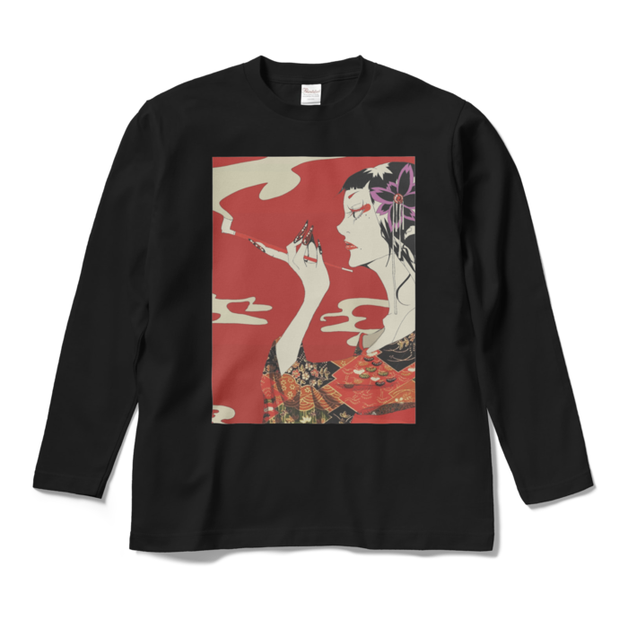 ロングスリーブTシャツ - M - ブラック