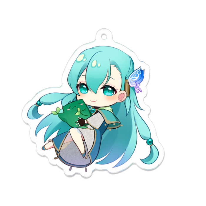 アクリルキーホルダー - 70 x 70 (mm)