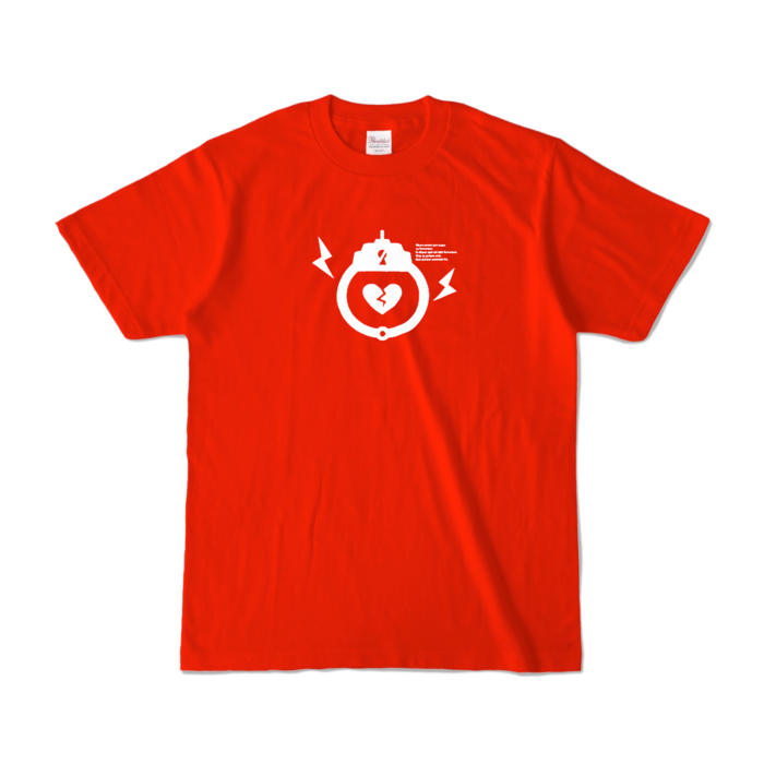 カラーTシャツ - S - レッド (濃色)
