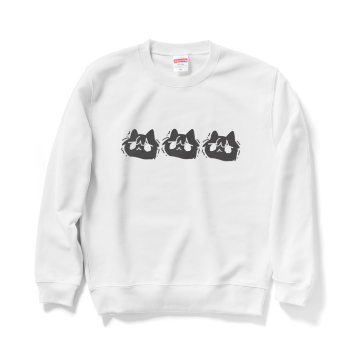 ３兄弟スウェット - M - ホワイト