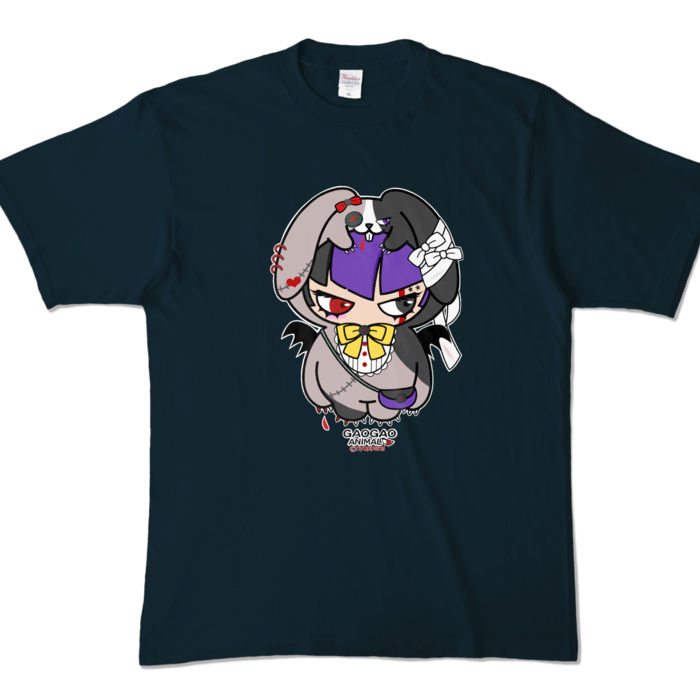 カラーTシャツ - XL - ネイビー (濃色)