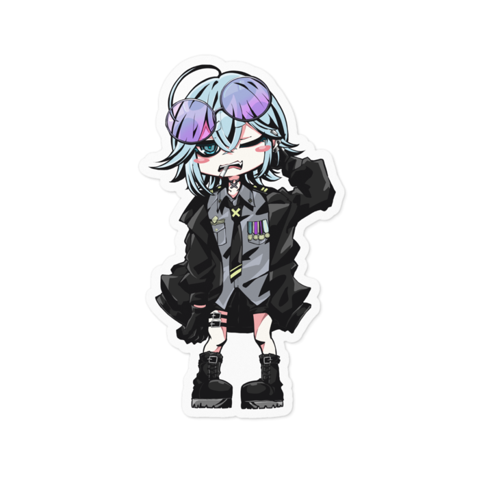 【あちこ。】5周年🎉大佐新衣装ステッカーB【3種類】