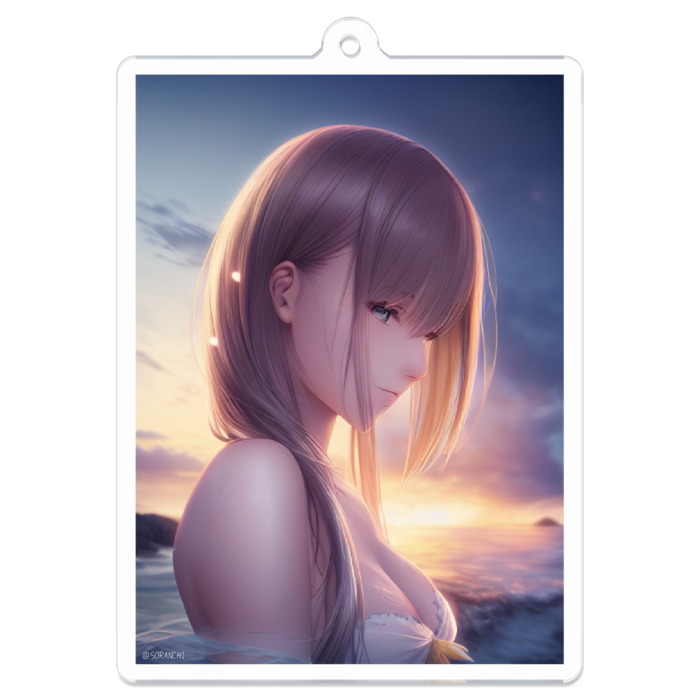 海の姫「暮色」 - 70 x 70 (mm)