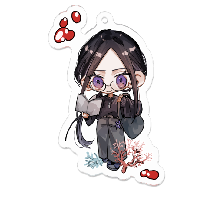 アクリルキーホルダー - 70 x 70 (mm)