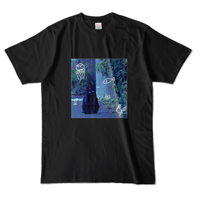 カラーTシャツ - L - ブラック (濃色)