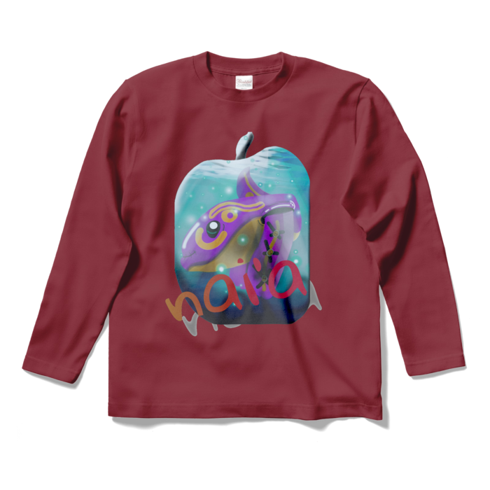 ロングスリーブTシャツ - S - バーガンディ