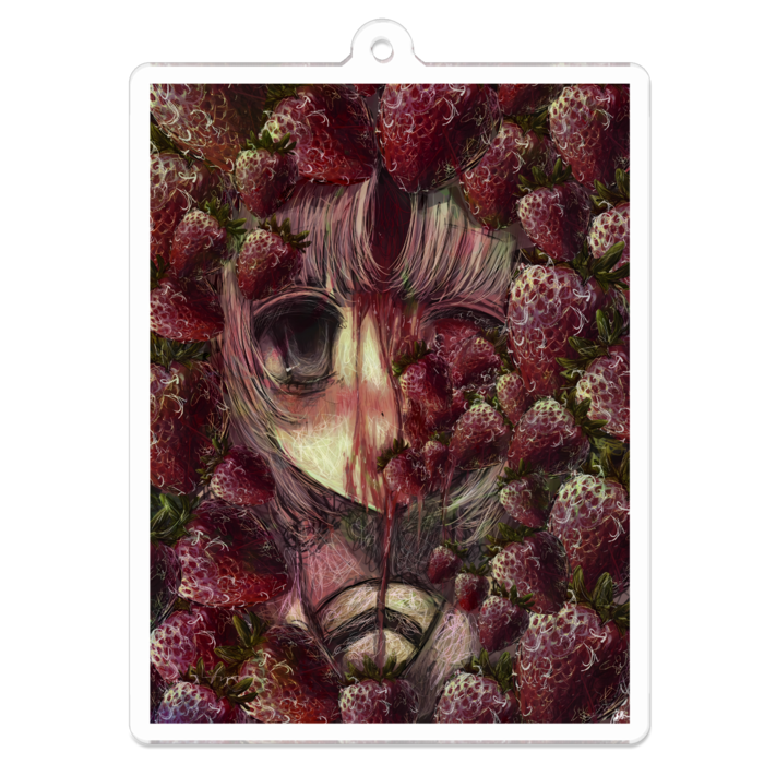 アクリルキーホルダー - 70 x 70 (mm)