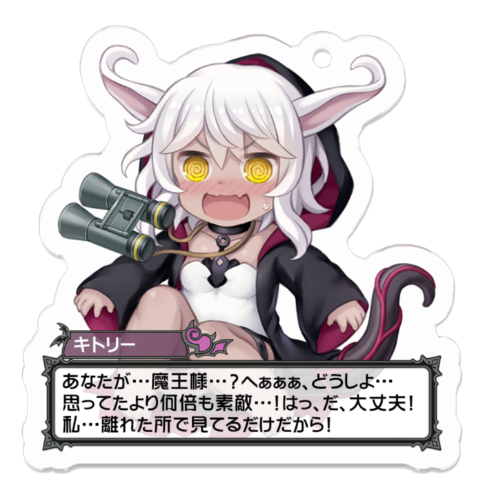 アクリルキーホルダー（コーティング） - 50 x 50 (mm)