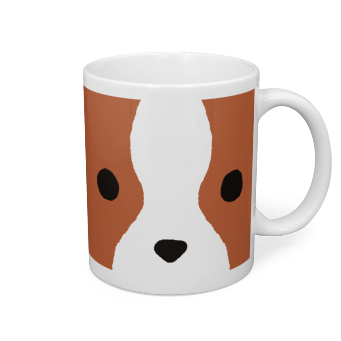 マグカップ - 直径 8 cm / 高さ 9.5 cm