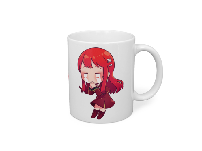 ちびVるんちゃん(手合わせ) てえてえVer. - 直径 8 cm / 高さ 9.5 cm(5)