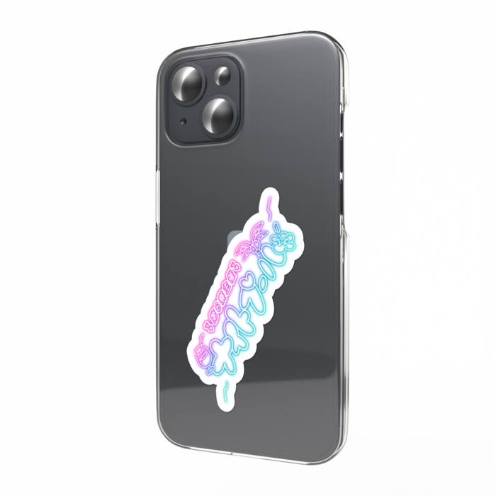 ナイトプールスマホステッカー