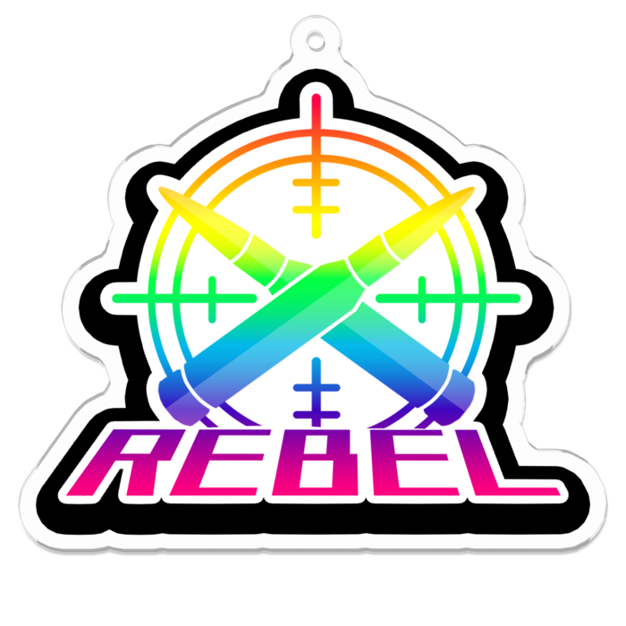 アクリルキーホルダー - 70 x 70 (mm)