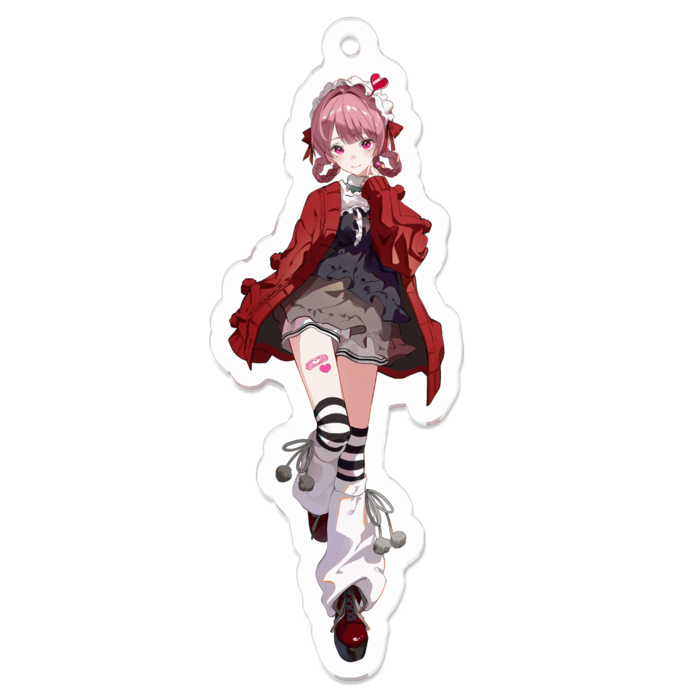 アクリルキーホルダー - 70 x 70 (mm)