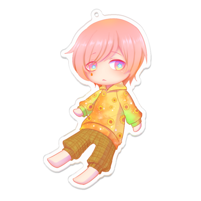 アクリルキーホルダー - 100 x 100 (mm)