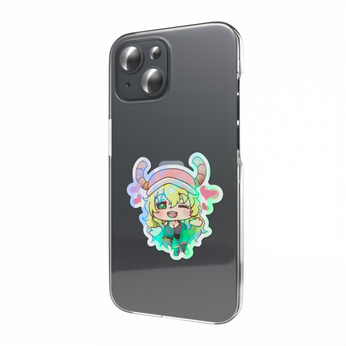 ホログラムスマホステッカー - 縦