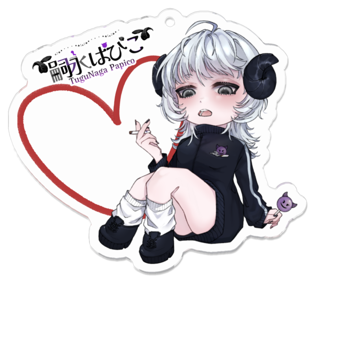 アクリルキーホルダー - 70 x 70 (mm)