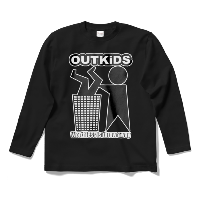 ロングスリーブTシャツ - S - ブラック